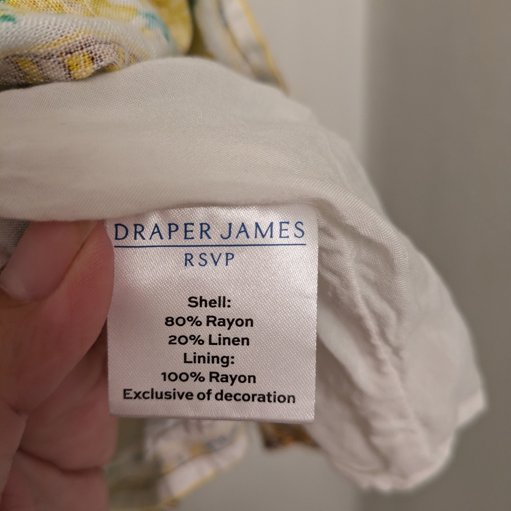 Draper James Blue Sundress with Flutter Cap Sleeves - Picture 8 of 10